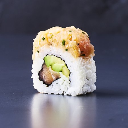 Spicy Salmon Mango Avocado Rainbow 2 pcs.