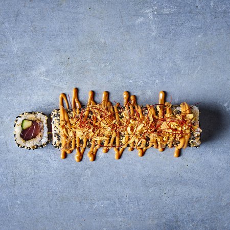 Spicy Tuna Cucumber Dragon Roll