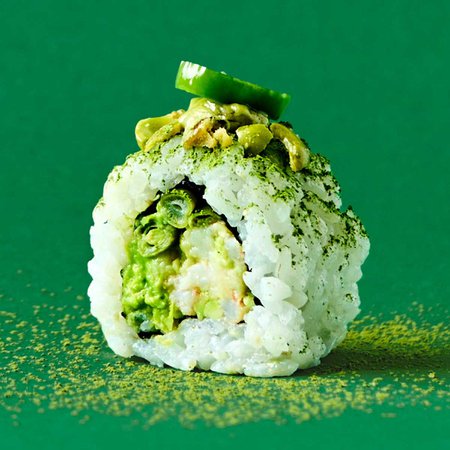 Green Shrimp Edamame Roll 2 pcs.