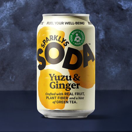 Sparklys Soda Yuzu & Ginger 33cl