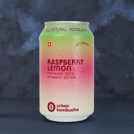 Kombucha Raspberry & Lemon 3.3dl